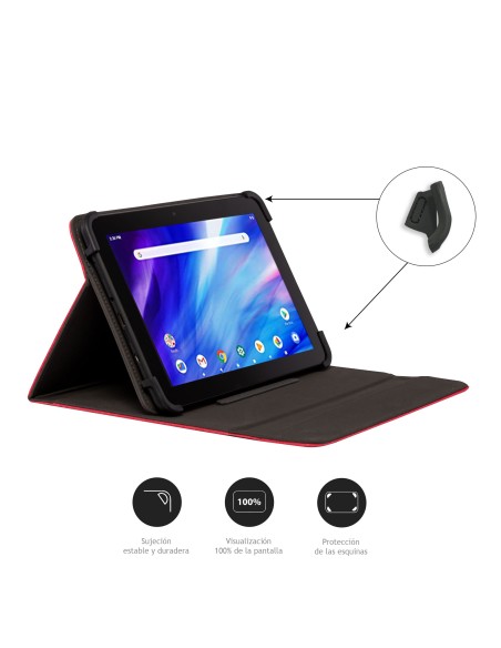 Nilox FUNDA UNIVERSAL TABLET DE 9,7" 10.5" ROJA