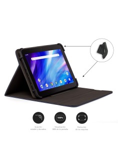 Nilox FUNDA UNIVERSAL TABLET DE 9.7" A 10.5" AZUL 2
