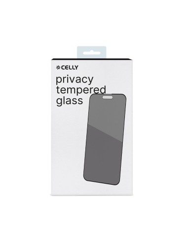 Celly PRIVACYF1053BK protector de pantalla o trasero para teléfono móvil Protector de pantalla para privacidad Apple 1 pieza(s)