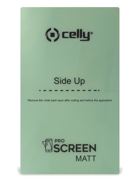 Celly PROFILM20M protector de pantalla o trasero para teléfono móvil Protector de pantalla mate Universal 20 pieza(s)