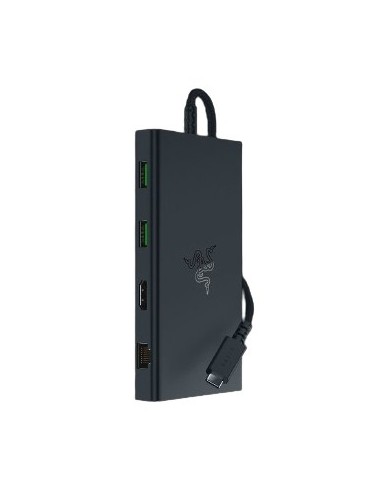Razer USB-C Dock Alámbrico USB 3.2 Gen 1 (3.1 Gen 1) Type-C Negro