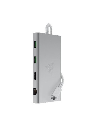 Razer USB-C Dock Alámbrico USB 3.2 Gen 1 (3.1 Gen 1) Type-C Aluminio