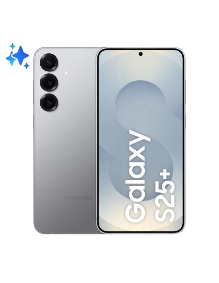 Samsung Galaxy S25+ 17 cm (6.7") SIM doble Android 15 5G USB Tipo C 12 GB 512 GB 4900 mAh Plata