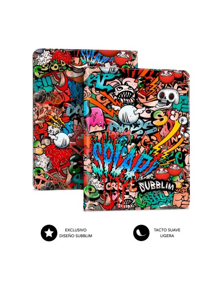 SUBBLIM Funda Tablet Universal TRENDY CASE GRAFFITI 10.1"