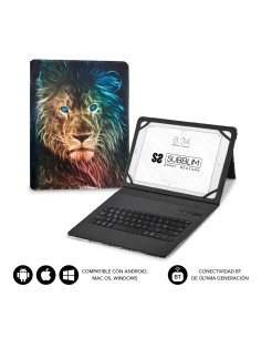 SUBBLIM Funda con Teclado Keytab Pro BT Trendy Leon 2
