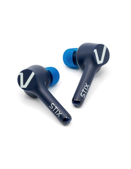Veho STIX Auriculares Inalámbrico Dentro de oído Llamadas Música Bluetooth Azul
