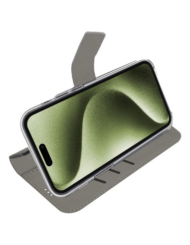 Celly WALLY1078 funda para teléfono móvil 15,5 cm (6.1") Funda cartera Negro