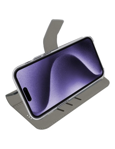 Celly WALLY1081 funda para teléfono móvil 17,5 cm (6.9") Funda cartera Negro