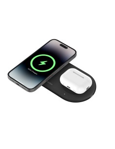 Belkin WIZ021VFBK organizador para estación de carga Independiente Plástico Negro 2