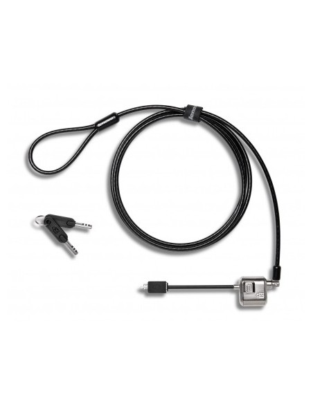 Lenovo 4X90H35558 cable antirrobo Negro, Acero inoxidable 1,83 m