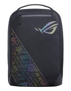 ASUS ROG Backpack BP1501G Holographic Edition 43,2 cm (17") Mochila Negro, Gris