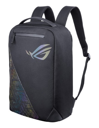ASUS ROG Backpack BP1501G Holographic Edition 43,2 cm (17") Mochila Negro, Gris