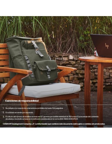 HP Mochila modular para portátil de 15,6 pulgadas