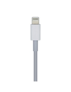 AISENS Cable USB 2.0 USB-С A Lightning PD 2A, Lightning M-USB-С M, Blanco, 2.0m 2