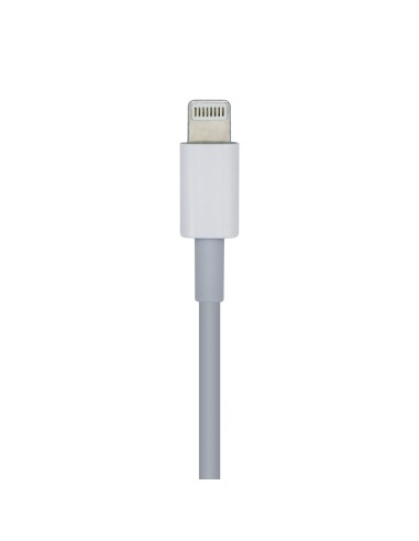 AISENS Cable USB 2.0 USB-С A Lightning PD 2A, Lightning M-USB-С M, Blanco, 2.0m