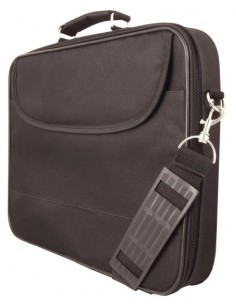 Urban Factory AVB07UF maletines para portátil 43,9 cm (17.3") Funda Negro