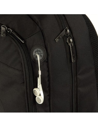 Tucano Lato 43,2 cm (17") Funda tipo mochila Negro