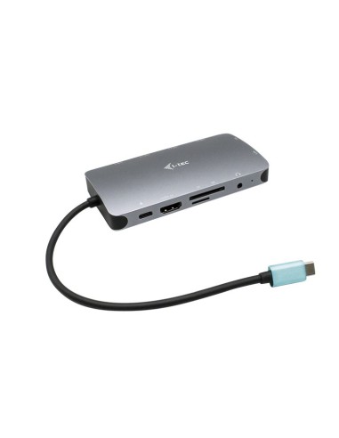 i-tec Metal USB-C Nano Dock HDMI VGA with LAN + Charger 100W