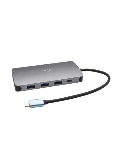 i-tec USB-C Metal Nano Dock HDMI VGA with LAN + Charger 112W
