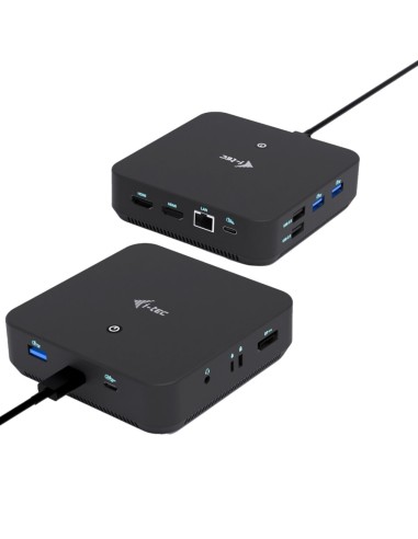 i-tec USB-C DP Dual HDMI Docking Station with Power Delivery 100 W