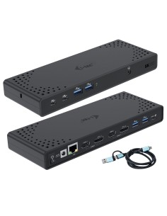 i-tec USB 3.0   USB-C   Thunderbolt 3 Dual Display Docking Station Gen2 + Power Delivery 100W