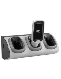 Motorola CRD-MC18-3SLCKH-01 cargador de dispositivo móvil PDA Negro, Gris Corriente alterna Interior