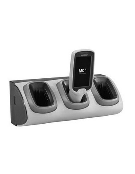 Motorola CRD-MC18-3SLCKH-01 cargador de dispositivo móvil PDA Negro, Gris Corriente alterna Interior