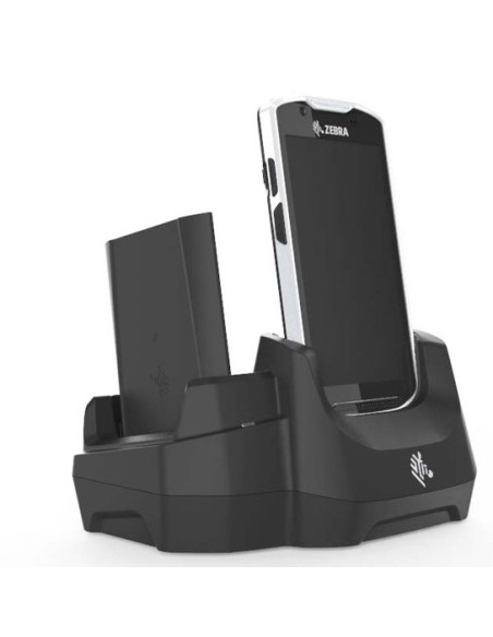 Zebra CRD-TC5X-2SETH-02 organizador para estación de carga Independiente Plástico Negro