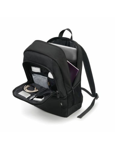 DICOTA Eco Backpack BASE 35,8 cm (14.1") Mochila Negro