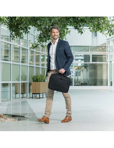 DICOTA Eco Top Traveller BASE 39,6 cm (15.6") Maletín Toploader Negro
