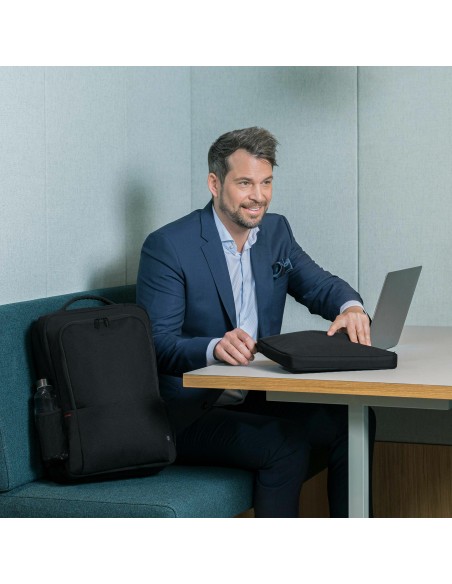 DICOTA Eco Backpack Plus BASE 39,6 cm (15.6") Mochila Negro