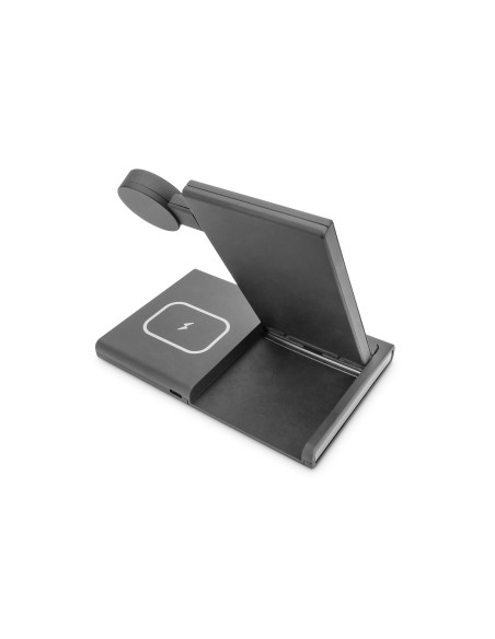 Digitus Estación de carga 3 en 1, plegable, inalámbrica