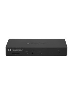 Conceptronic DONN30B base para portátil y replicador de puertos Alámbrico Thunderbolt 4 Negro 2
