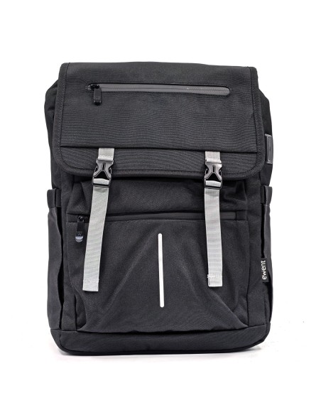 Ewent EW2537 maletines para portátil 40,9 cm (16.1") Mochila Negro