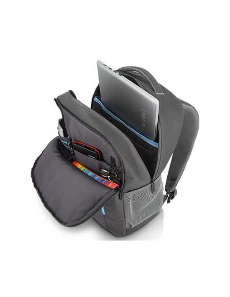 Lenovo B515 39,6 cm (15.6") Mochila Negro, Gris