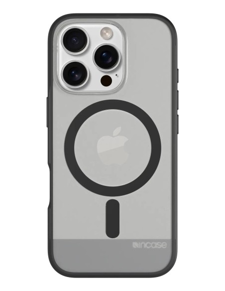 Incase INPH190402-BLK funda para teléfono móvil 16 cm (6.3") Negro, Translúcido