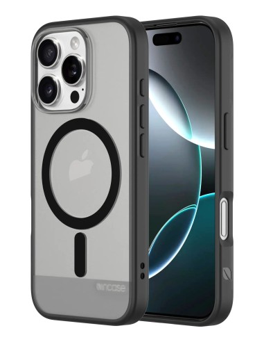 Incase INPH190402-BLK funda para teléfono móvil 16 cm (6.3") Negro, Translúcido