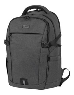 NATEC NTO-2226 mochila City backpack Negro, Gris Poliéster 2