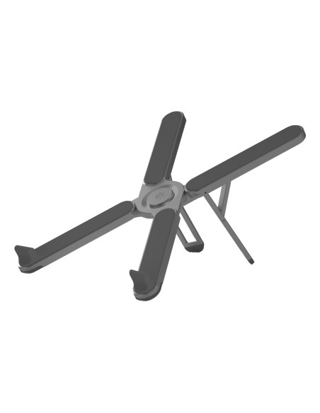 Celly SWMAGICSTANDX soporte para ordenador portátil Soporte para ordenador portátil y tableta Gris Oscuro 40,6 cm (16")