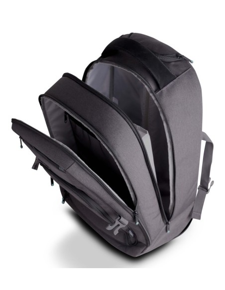 Urban Factory TPE15UF mochila Mochila de viaje Gris Tereftalato de polietileno reciclado (rPET)