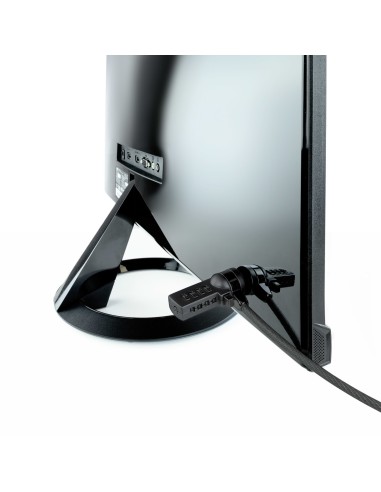 TooQ Cable de Seguridad con Combinación para Portátiles 1.5 metros, Color Gris Oscuro