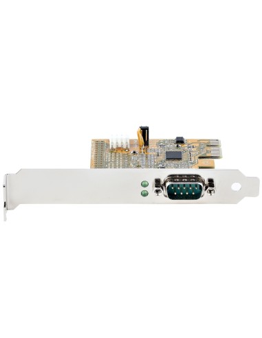 StarTech.com Tarjeta PCI Express Serie de 1 Puerto, Tarjeta de Interfaz PCIe a Serie RS232 (DB9), Tarjeta Serial, UART 16C1050,