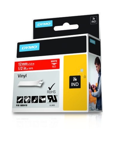 DYMO Etiquetas de Vinilo IND