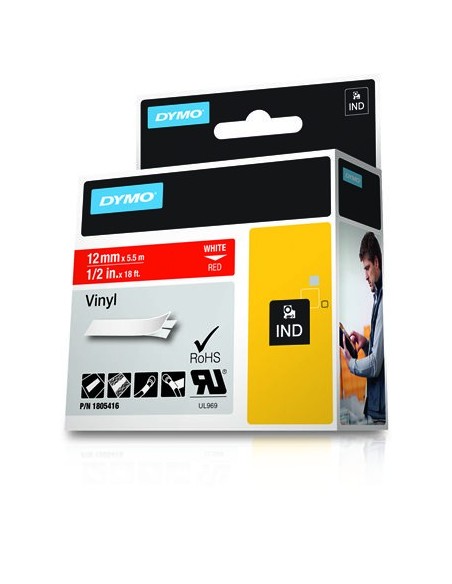 DYMO Etiquetas de Vinilo IND