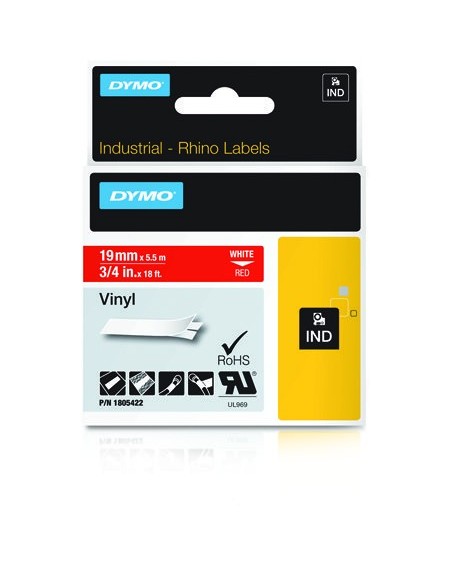 DYMO Etiquetas de Vinilo IND