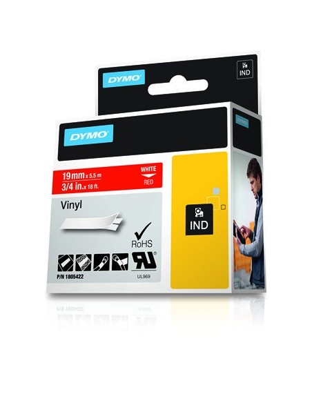 DYMO Etiquetas de Vinilo IND