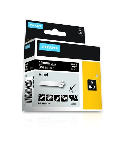 DYMO Etiquetas de Vinilo IND