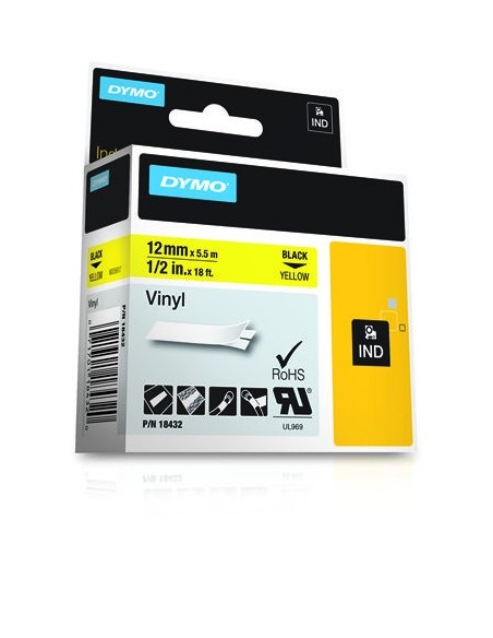 DYMO Etiquetas de Vinilo IND