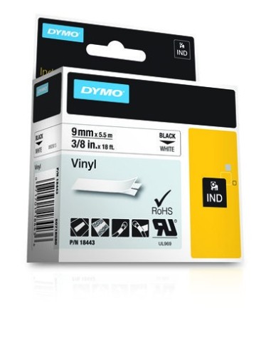 DYMO Etiquetas de Vinilo IND
