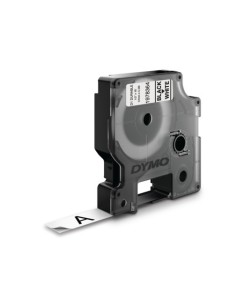 DYMO D1 - Etiquetas Durable - Negro sobre blanco - 12mm x 5.5m